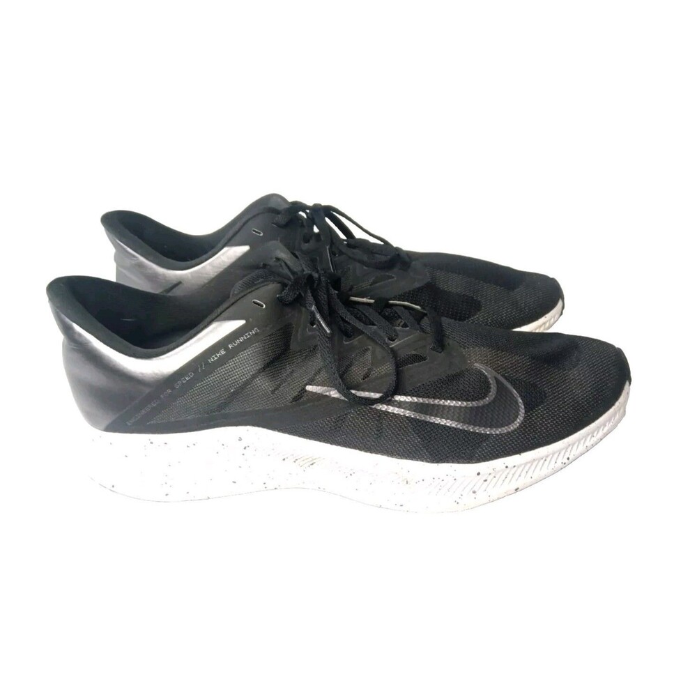 Nike Quest 3 Premium Shoes Men's Size 12  Black Grey CV0150-001
